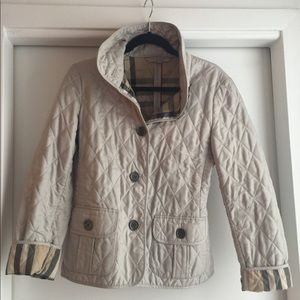*BURBERRY BRIT* quilted jacket